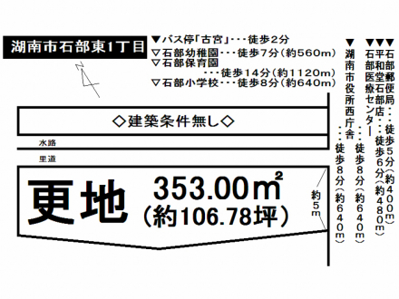 滋賀県湖南市石部東8丁目 780万円 土地 匠工房