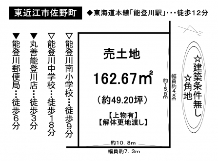 土地 - 滋賀県東近江市佐野町