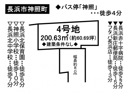 土地 - 滋賀県長浜市神照町