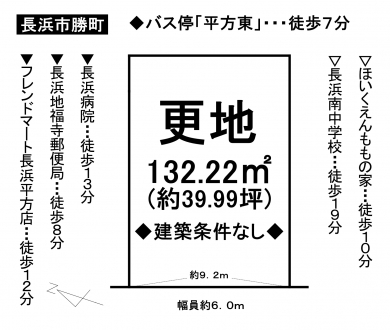 土地 - 滋賀県長浜市勝町